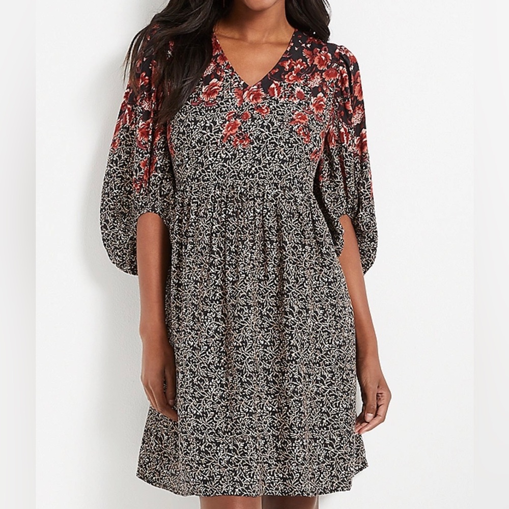 ditsy floral dress